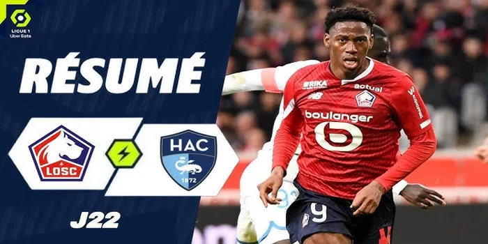 Ligue 1 Hasil Pertandingan LE Havre Vs Lille Dengan Skor 0 - 3